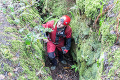 
Cwm Leyshon lower level, Draethen, February 2016