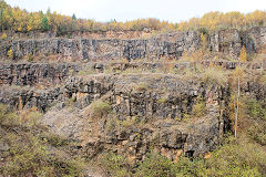 
Cwm Leyshon Quarry, Draethen, November 2010