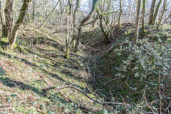 
Draethen Central Mines double shaft tips, February 2016