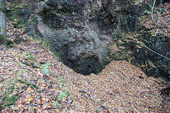 The Clive lead mine, Draethen, November 2010
