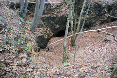 
The Clive lead mine, Draethen, November 2010