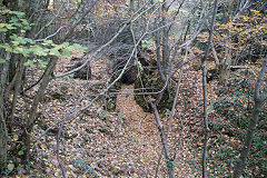 
The Clive lead mine, Draethen, November 2010