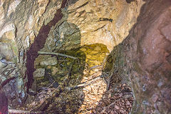 
The Clive lead mine, Draethen, February 2016