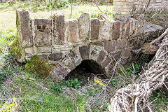 
The 1829 iron bridge at Draethen, April 2016