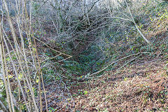 
Level below Draethen Roman Mine, February 2016