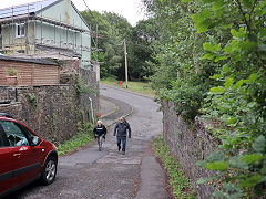 
The parapet of the BMR bridge, Aberbargoed, June 2023