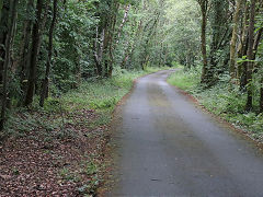 
The BMR trackbed North of the station, Aberbargoed, June 2023