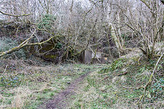 
Blaen Nofydd quarry, Caerphilly, March 2018