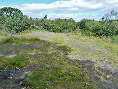 
Gellideg Colliery lower level tips, Maes-y-cwmmer, August 2011