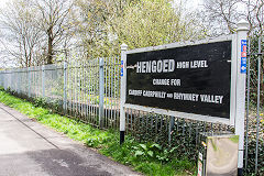 
Hengoed High Level station, April 2015