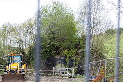 TVER bridge over Penallta branch, Hengoed, April 2015