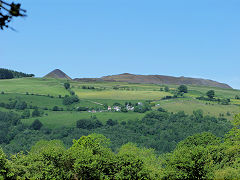 
Llanbradach Colliery tips, June 2011