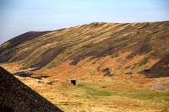 
Llanbradach Colliery tips, March 2014