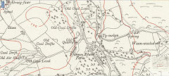 Blackbrook Colliery and Furnace Blwm Brickworks 1915, © Crown Copyright reserved