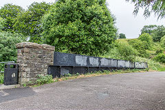 
Senghenydd Station bridge, July 2015