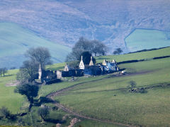 
Graig-wen Farm from Llanhilleth tips, Abertridwr, March 2014