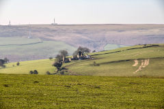 
Graig-wen Farm from Llanhilleth tips, Abertridwr, March 2014