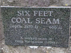 
Deep Navigation Colliery, six feet seam, September 2021