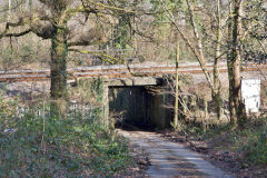 
Mill Lane bridge, Ystrad Mynach, March 2014