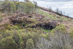 Deri, Craig-y-felin quarries, April 2017
