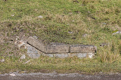 The Brecon and Merthyr Railway bridge abutments, Fochriw, October 2018