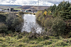 The B&MR connecting line to the GWR/RR Cwmbargoed line, November 2018