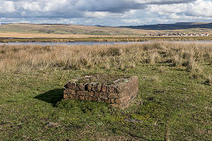 Air shaft at Fochriw Colliery feeder pond, November 2018