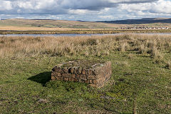 
Air shaft at Fochriw Colliery feeder pond, November 2018