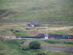 The site of one of the Ffynnon Duon Collieries and part of Fochriw Colliery, June 2021