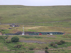 The site of one of the Ffynnon Duon Collieries and part of Fochriw Colliery, June 2021
