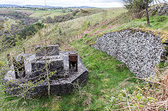 Groes-faen Colliery aerial ropeway, April 2017