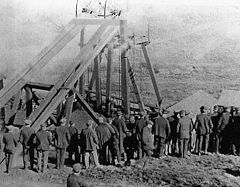 Darran Colliery after the disaster, 1909,,© Photo courtesy of unknown source