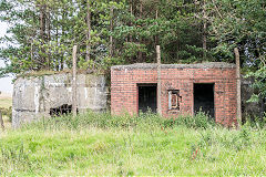 Water tank building, Nant Llesg, Rhymney, August 2017
