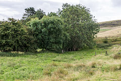 
Trackbed of the Rhymney Limestone Railway, Nant Llesg, Rhymney, August 2017