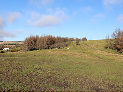 The site of Waun-Fawr Pit, Rhymney, November 2023