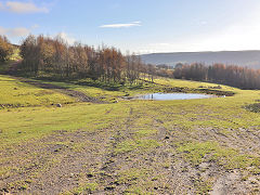 
The site of Waun-Fawr Pit, Rhymney, November 2023