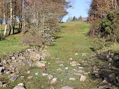 Waun-Fawr Pit incline, Rhymney, November 2023