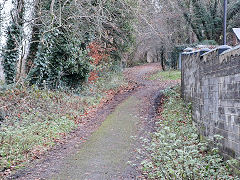 Rhymney brickworks coal levels tramway, November 2023