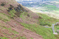 
Troedrhiwfuwch levels and quarries, April 2017