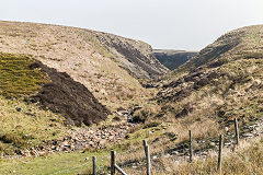 
Nant Morlais had a small coal level in the 1960s, April 2019