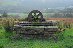 
Baileys Tramroad monument, Clydach Gorge, 2006 © Photo courtesy of Ray Jones