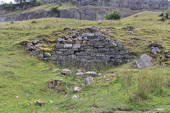 
Chwar Mawr 'stone chute', Llangattock, July 2020