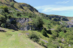 Chwar Mawr Tramroad, Llangattock, July 2020