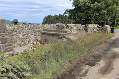 'Cymro', in 1843 the site of 'several cottages and gardens for which no rent is payable', Coedcae Uchaf, Llangattock, July 2020