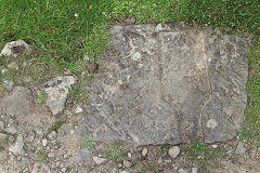 
Tramroad sleepers near the incline head, Llangattock, July 2020