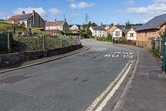 
Disgwylfa Tramroad now runs along Clydach Street, Brynmawr, September 2019