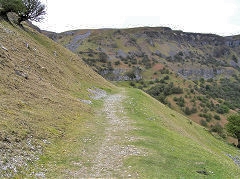Chwar Mawr Tramroad, Llangattock, April 2010