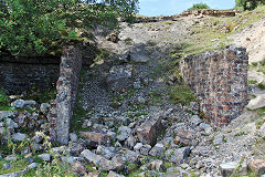 Pant-y-rhiw Limekiln, Llangattock, July 2020