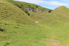 
Pant-y-rhiw Quarry, Llangattock, July 2020