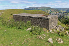 
Pant-y-rhiw water tank near head of incline, Llangattock, July 2020